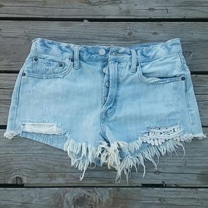 Free People Cutoff Shorts Sz 27